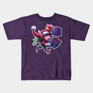 clumsy christmas elf Kids T-Shirt